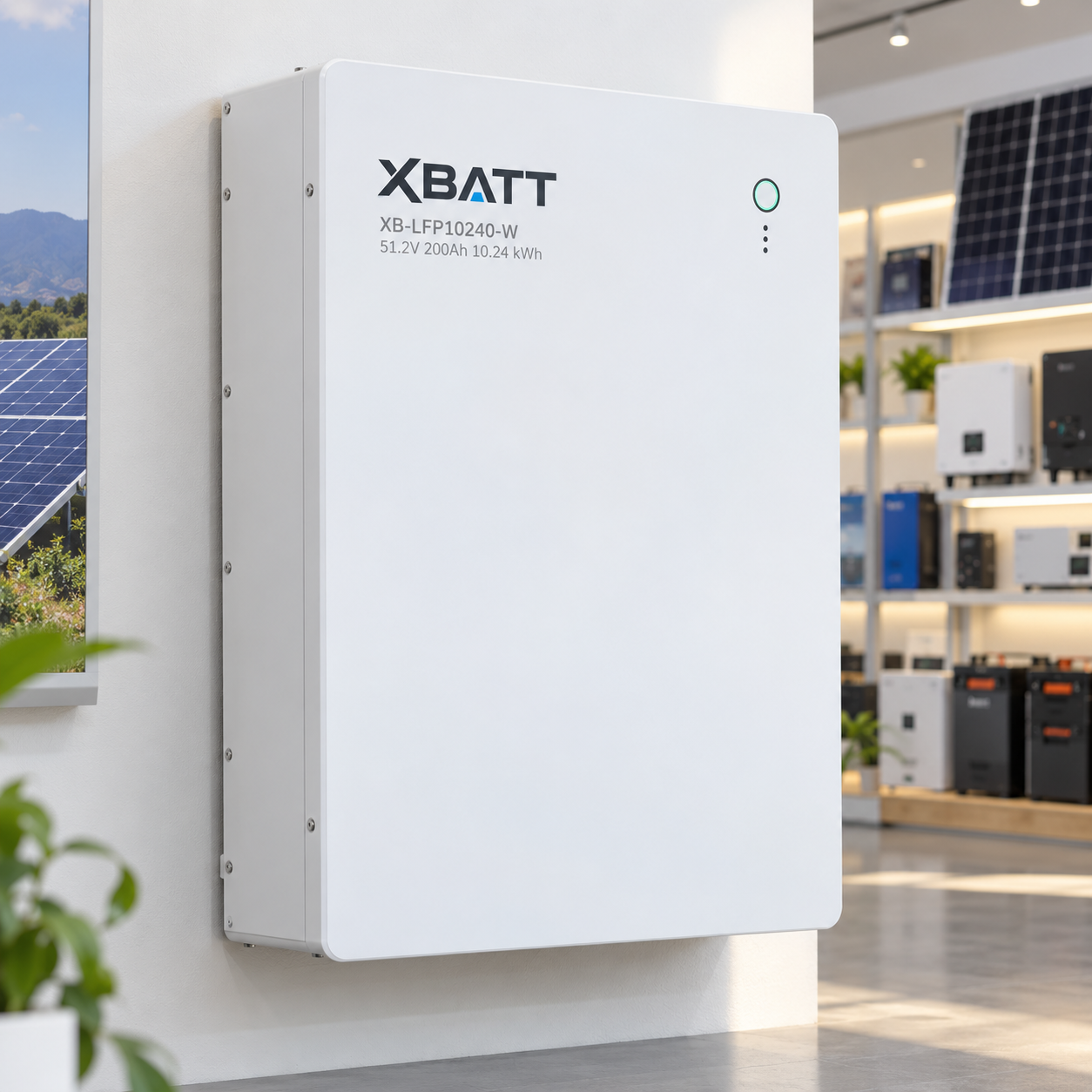 Xbatt XB-LFP10240-W Lithium Battery — Xbatt lithium batteries — supplied by Afeef Maimun, Nairobi and Mombasa
