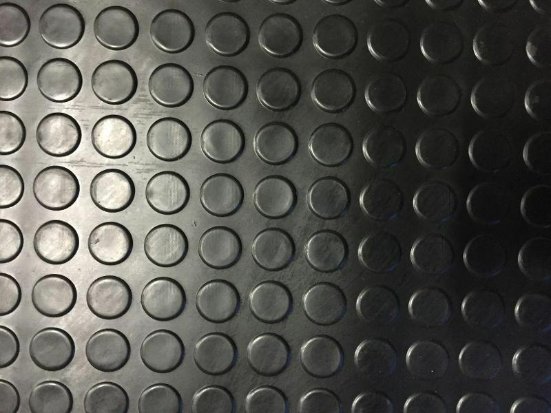 Black Coin Mat Flooring — coin mat & automat flooring — Roll 20 m long × 2 m wide (40 m² per roll) — supplied by Afeef Maimun, Nairobi and Mombasa
