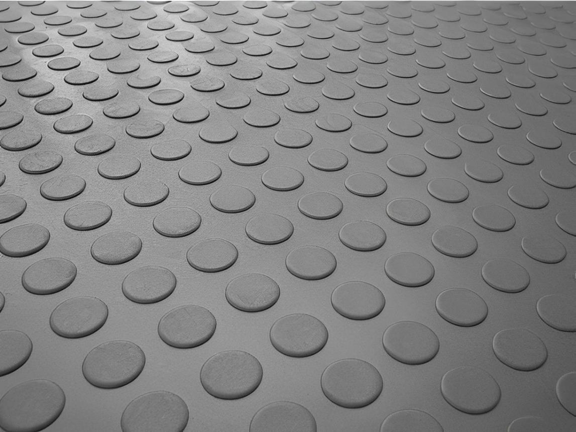 Grey Coin Mat Flooring — coin mat & automat flooring — Roll 20 m long × 2 m wide (40 m² per roll) — supplied by Afeef Maimun, Nairobi and Mombasa