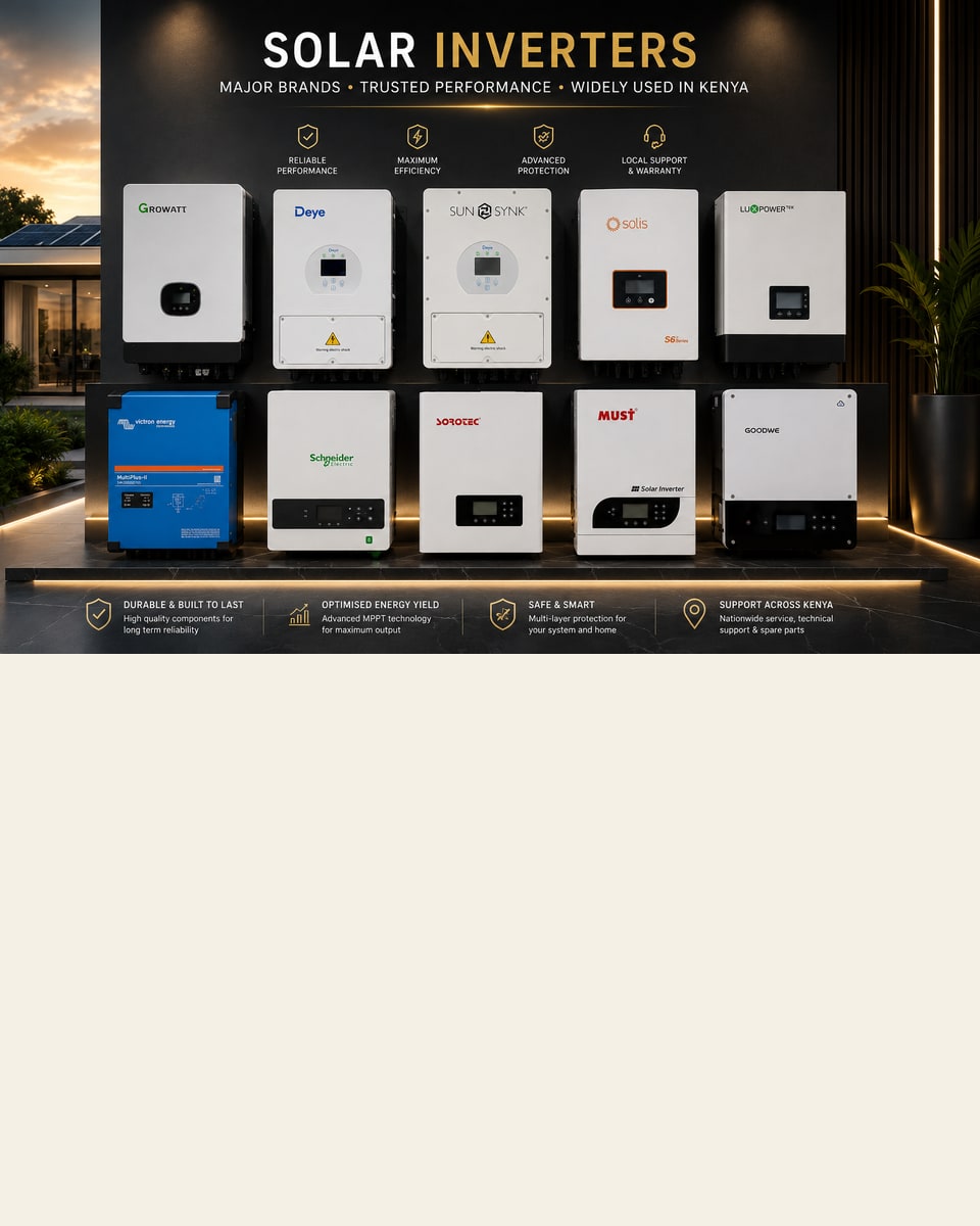 SOLAR INVERTERS from Afeef Maimun, supplied in Nairobi and Mombasa