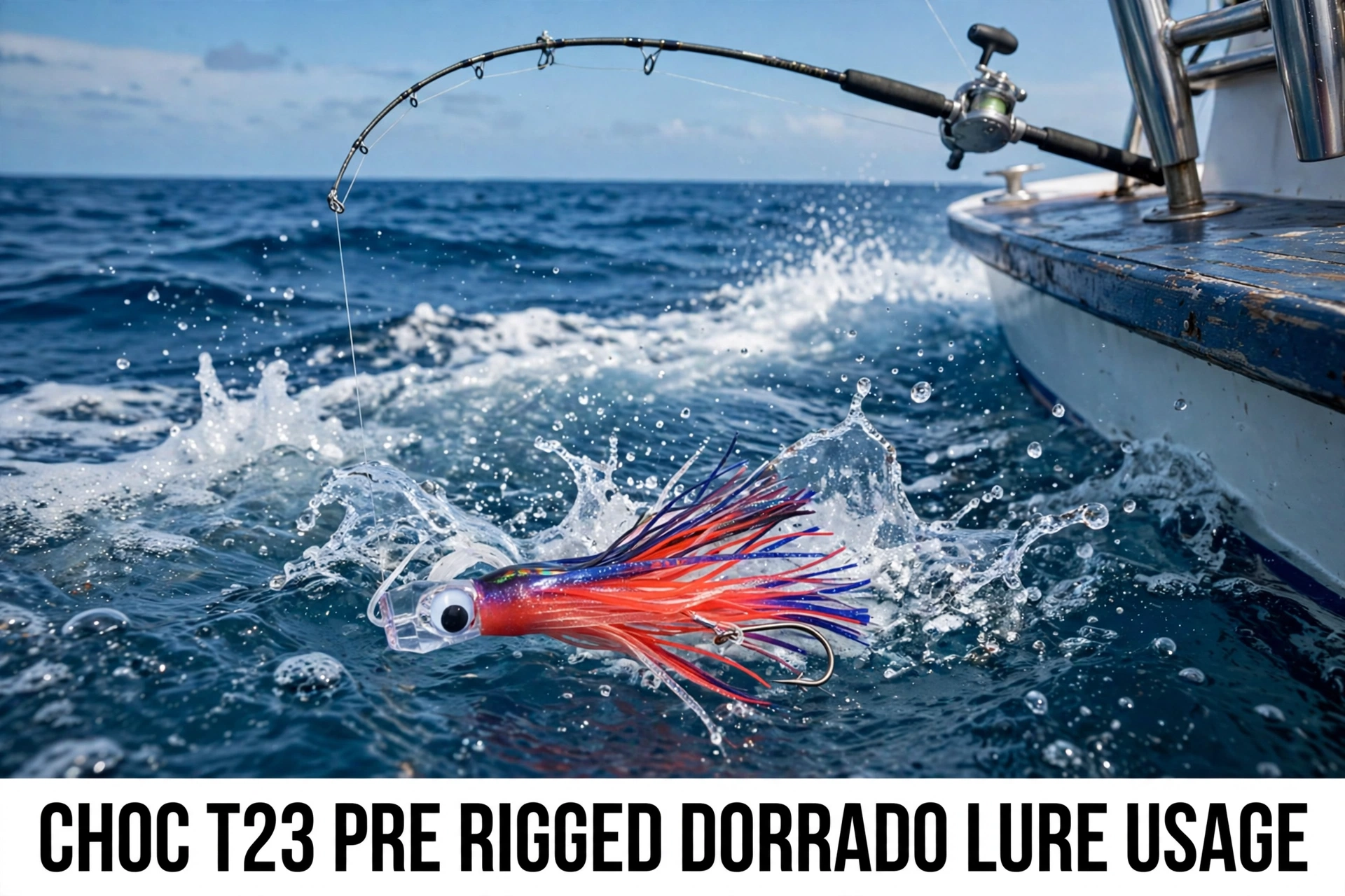 CHOCT23 Pre Rigged Dorado Catcher 9' — lures & baits — laid by Afeef Maimun, Nairobi and Mombasa