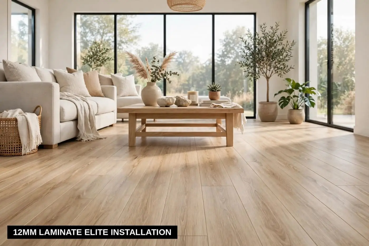 Eir Series [Elite] — Luxury laminated flooring — 1215*195*12mm — laid by Afeef Maimun, Nairobi and Mombasa