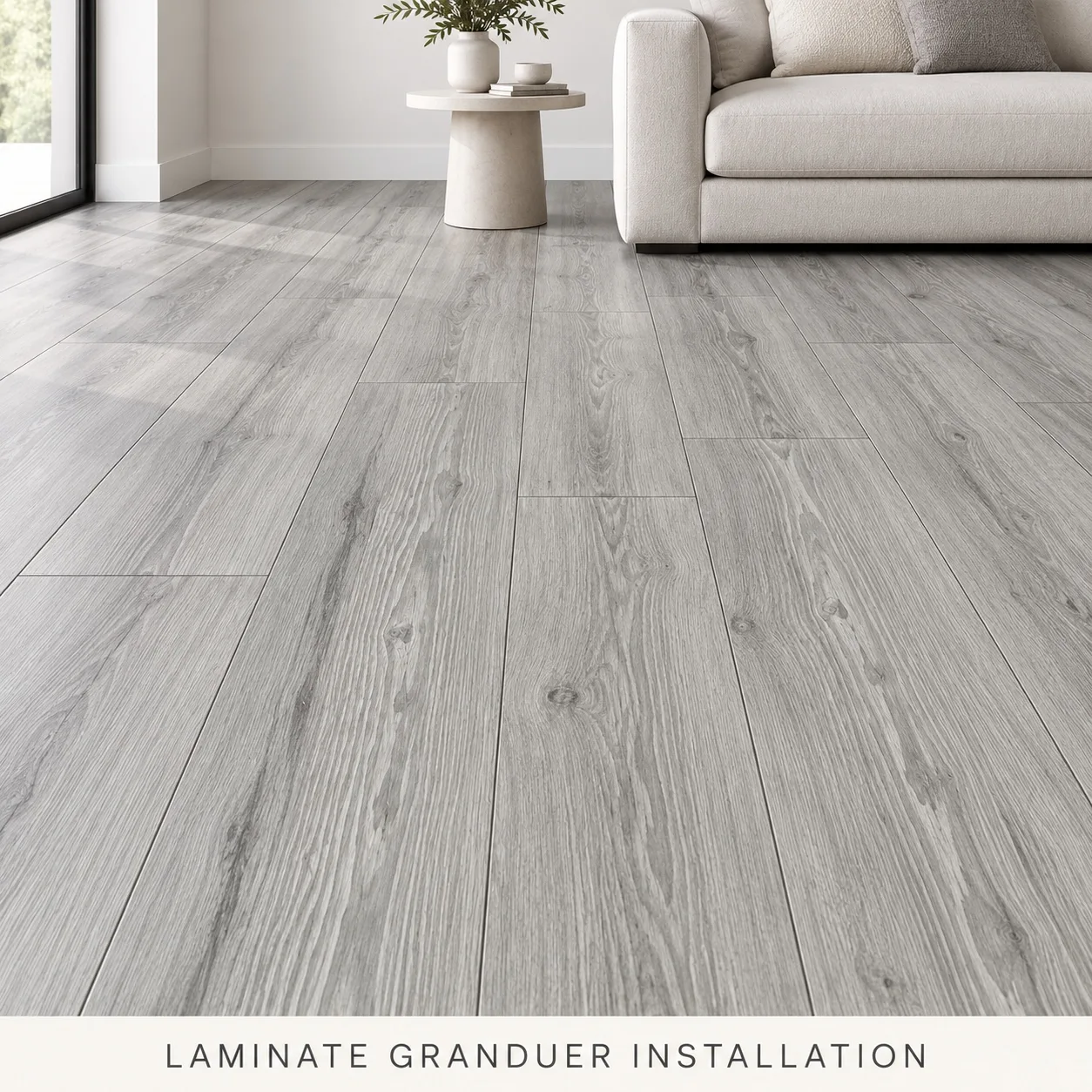 Eir Series [Granduer] — Luxury laminated flooring — 1215*195*12mm — laid by Afeef Maimun, Nairobi and Mombasa