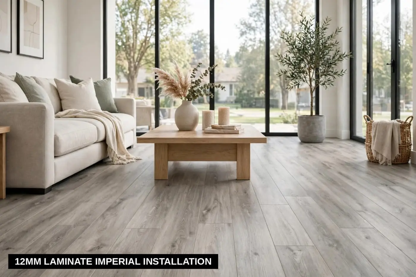 Eir Series [Imperial] — Luxury laminated flooring — 1215*195*12mm — laid by Afeef Maimun, Nairobi and Mombasa