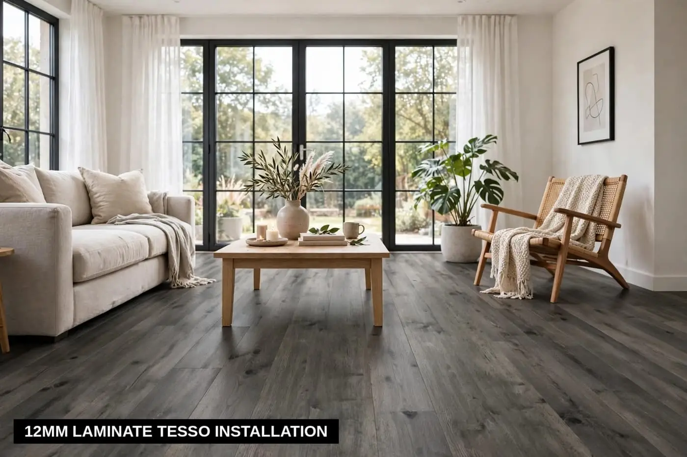 Eir Series [Teso] — Luxury laminated flooring — 1215*195*12mm — laid by Afeef Maimun, Nairobi and Mombasa