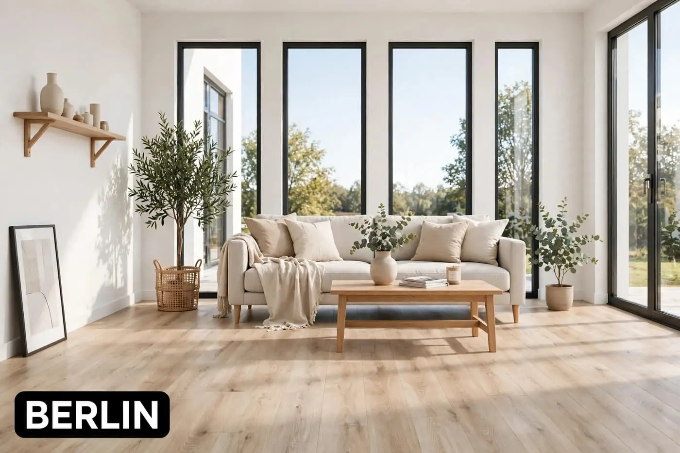 European Series: Berlin — Luxury spc flooring — 1524*182*[4.5+1.5mm] — laid by Afeef Maimun, Nairobi and Mombasa