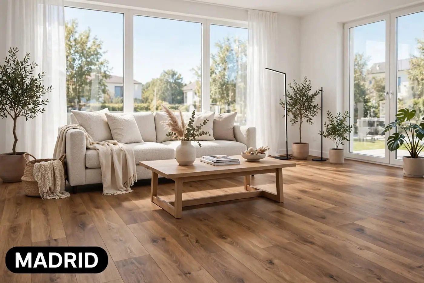 European Series: Madrid — Luxury spc flooring — 1524*182*[4.5+1.5mm] — laid by Afeef Maimun, Nairobi and Mombasa