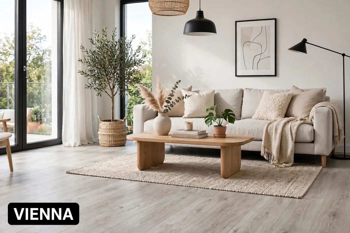 European Series: Viena — Luxury spc flooring — 1524*182*[4.5+1.5mm] — laid by Afeef Maimun, Nairobi and Mombasa