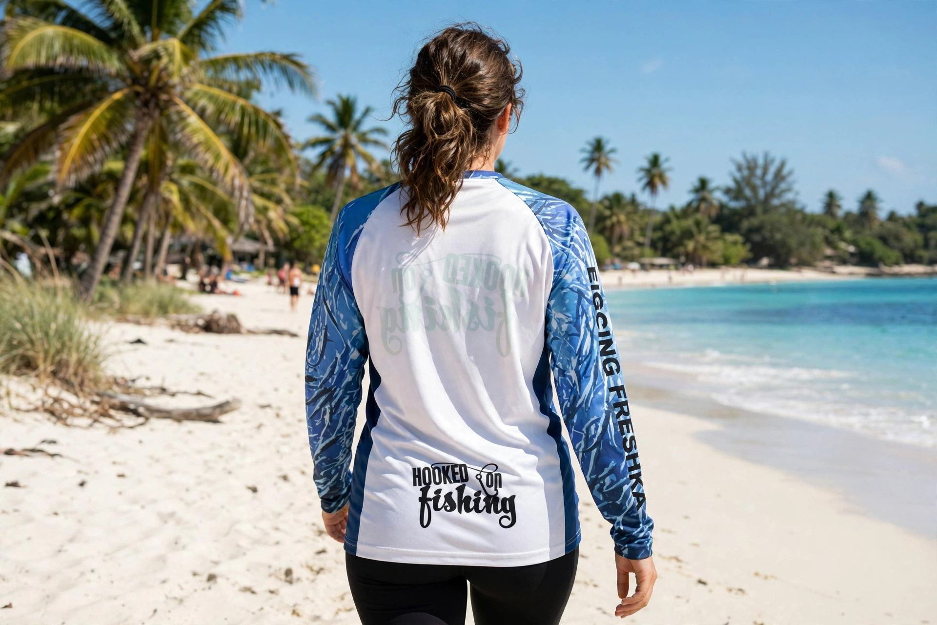 Maimun Fishing Jersey 2 — fishing apparel — laid by Afeef Maimun, Nairobi and Mombasa