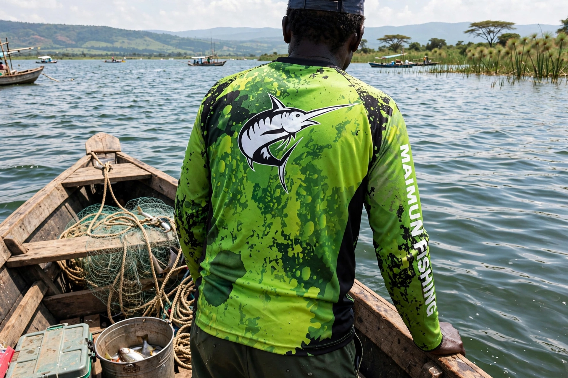Maimun Fishing Jersey 3 — fishing apparel — laid by Afeef Maimun, Nairobi and Mombasa
