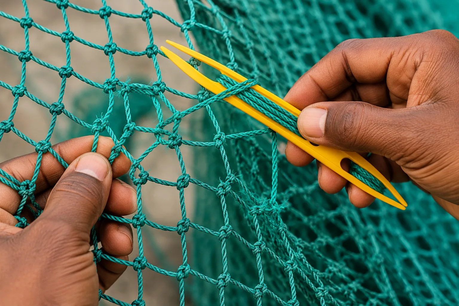 NET MENDING NEEDLE — agricultural nets — laid by Afeef Maimun, Nairobi and Mombasa