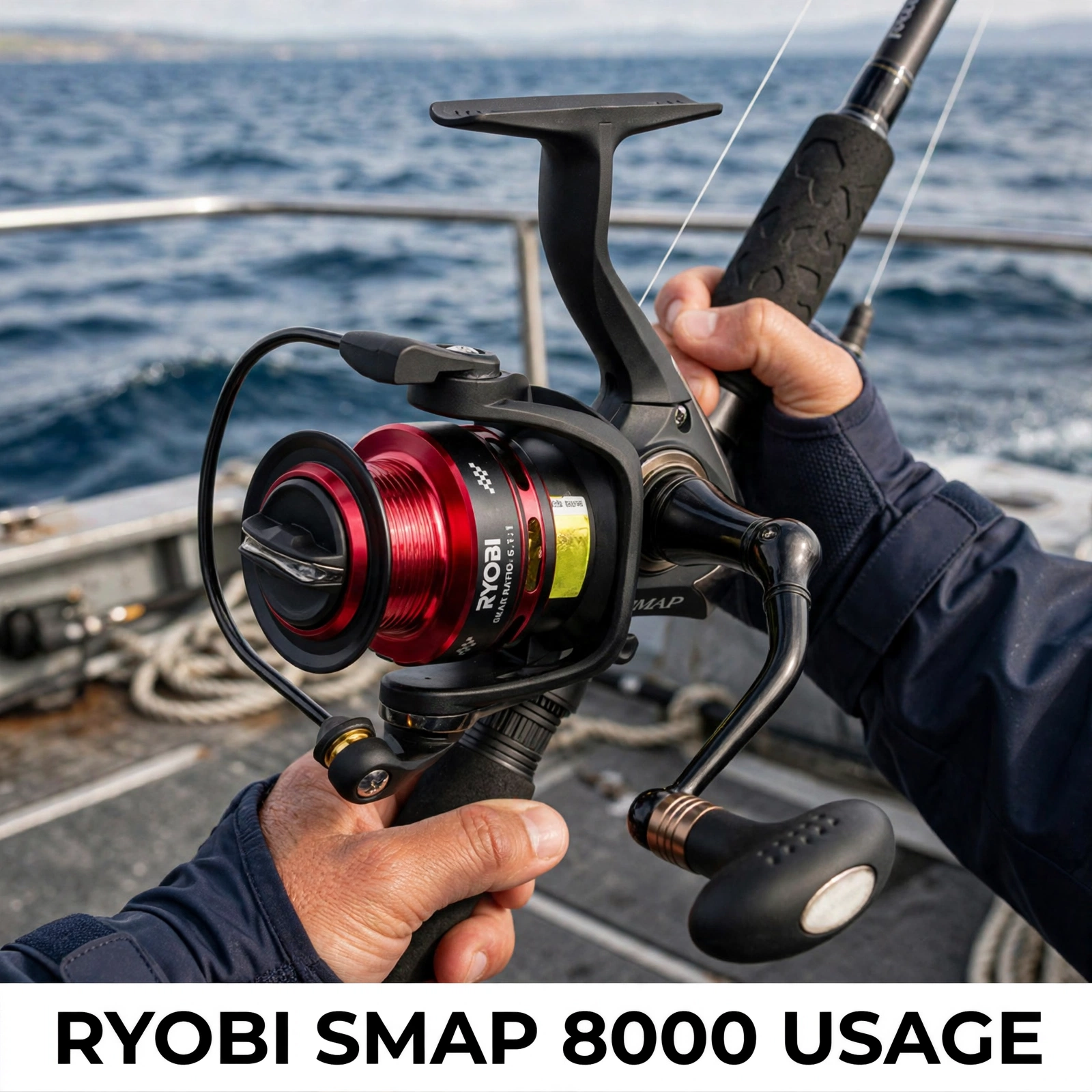 Ryobi Smap 7000- Reliable Mid Range Spinning for Versatile Angling — reels — laid by Afeef Maimun, Nairobi and Mombasa