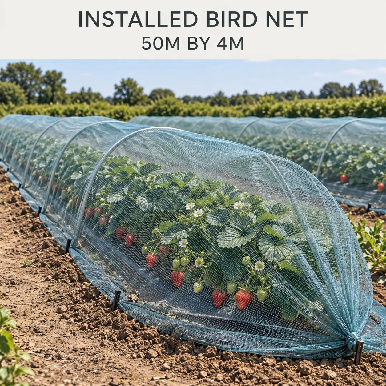 Shed Net 50% — shade nets — 50M*4M — laid by Afeef Maimun, Nairobi and Mombasa