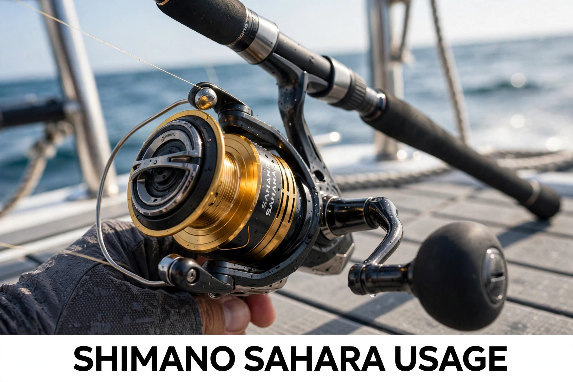 Shimano Sahara 5000 — reels — laid by Afeef Maimun, Nairobi and Mombasa