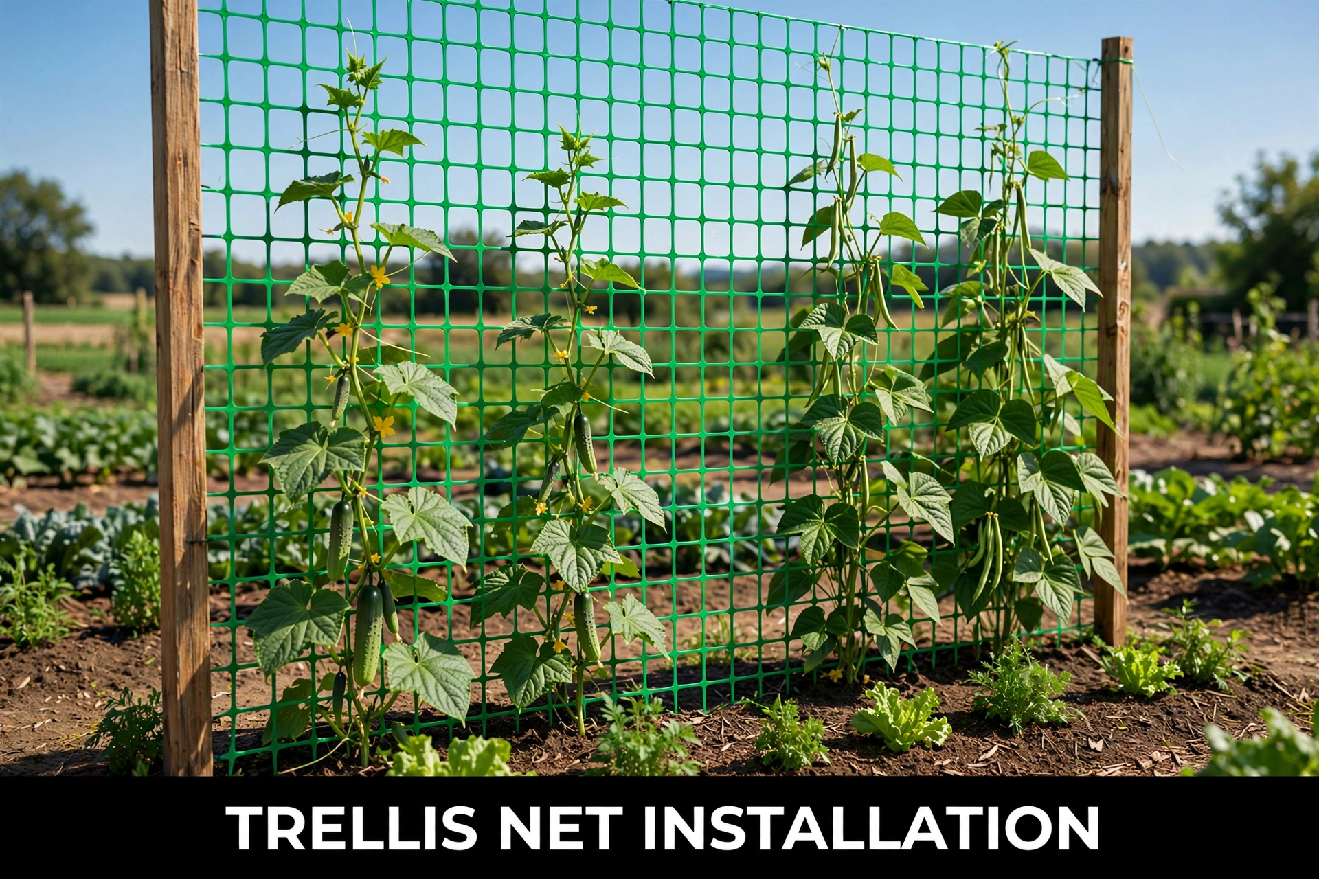Trellis Net — agricultural nets — 500M*2M — laid by Afeef Maimun, Nairobi and Mombasa