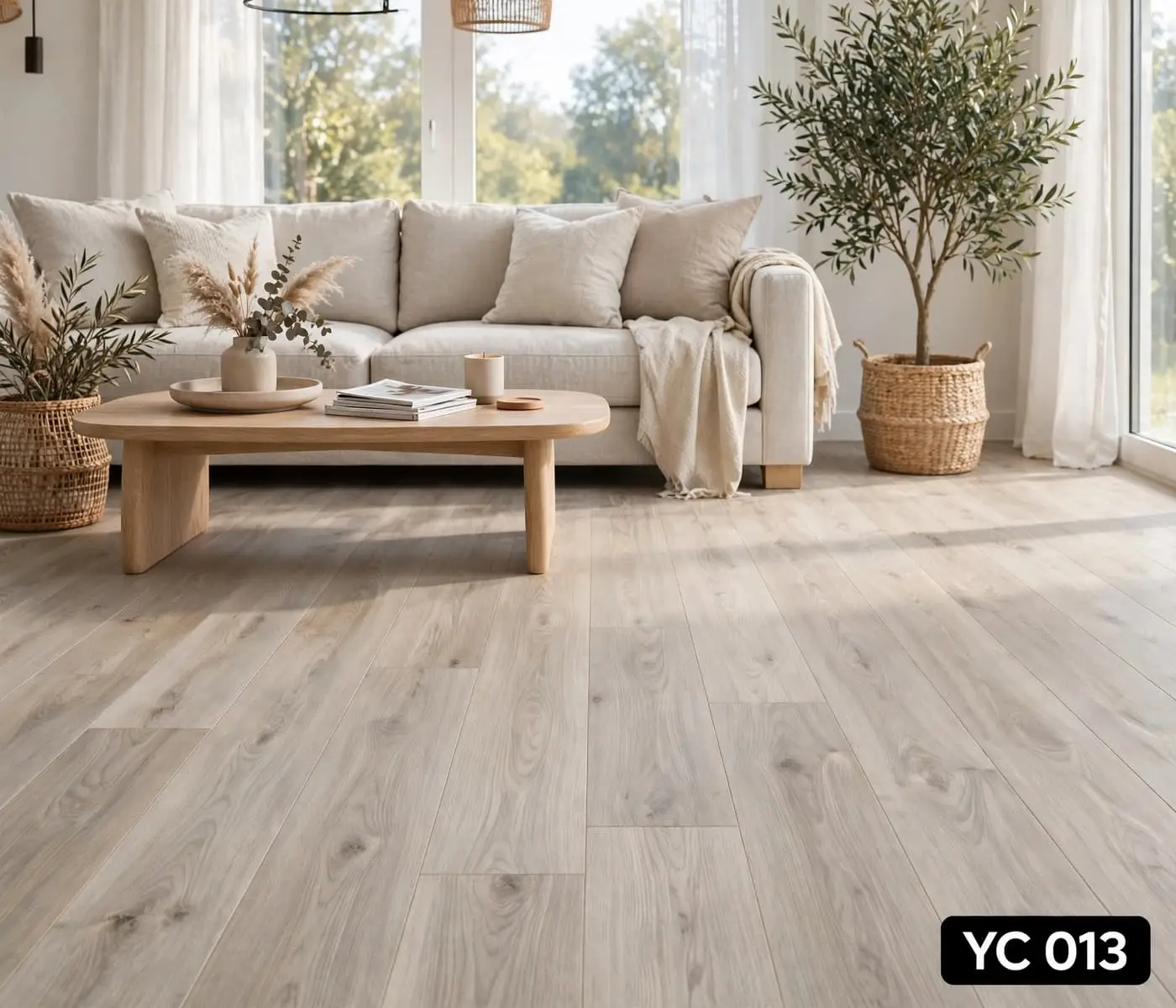 YC013 — Elite spc flooring — 1220*184*5mm — laid by Afeef Maimun, Nairobi and Mombasa