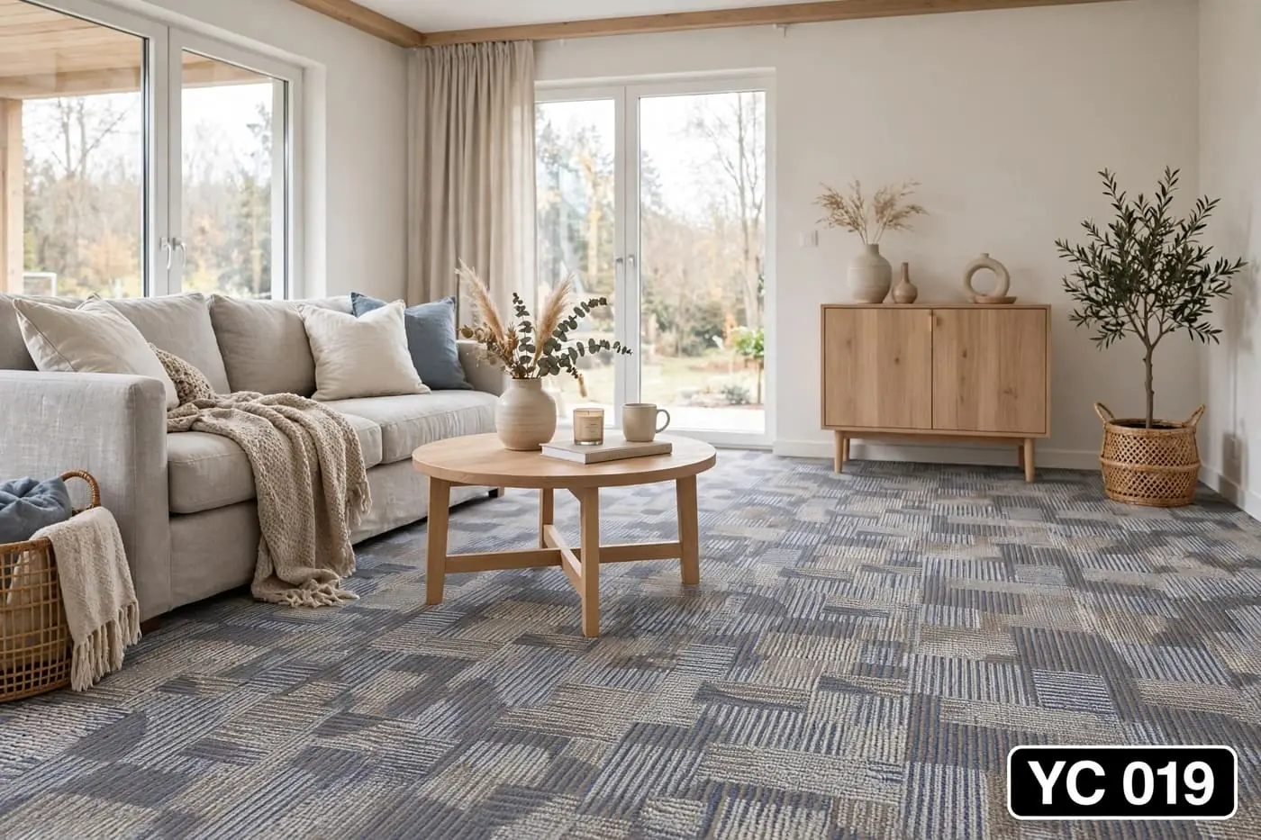 YC019 — Elite spc flooring — 1220*184*5mm — laid by Afeef Maimun, Nairobi and Mombasa