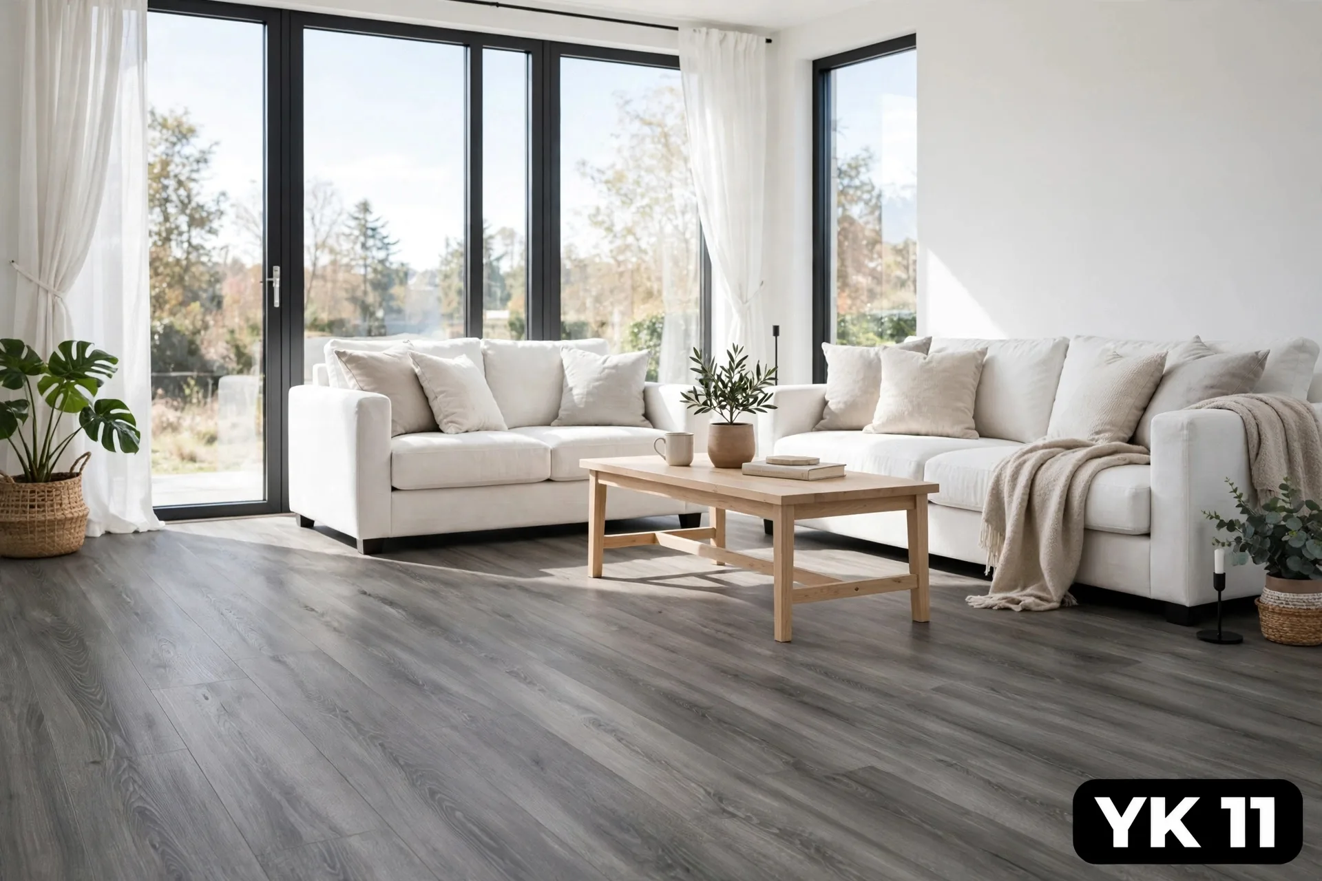 YK11 — Luxury spc flooring — 150*914*4mm — laid by Afeef Maimun, Nairobi and Mombasa