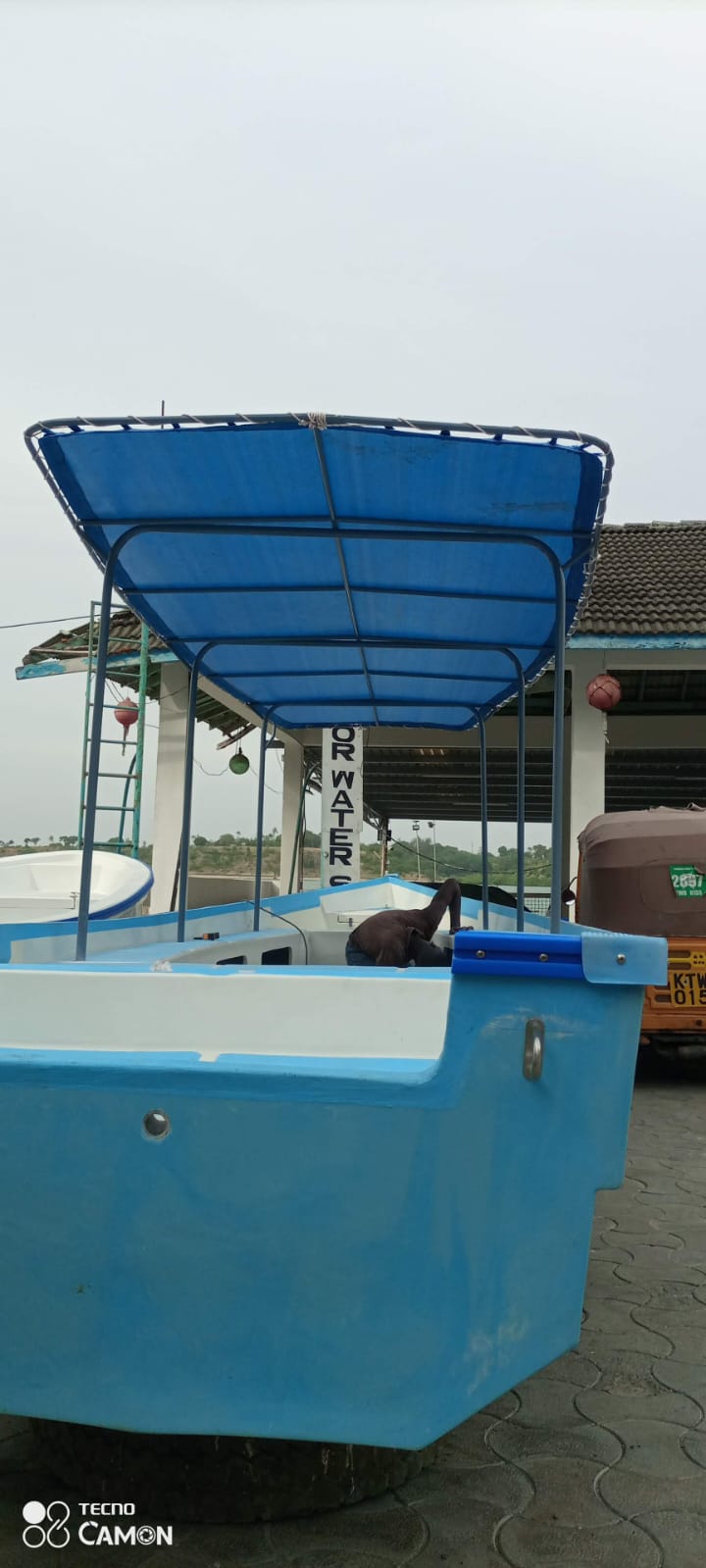 Custom Marine Boat Canopies & Shade Covers — marine upholstery & boat furnishings — supplied by Afeef Maimun, Nairobi and Mombasa