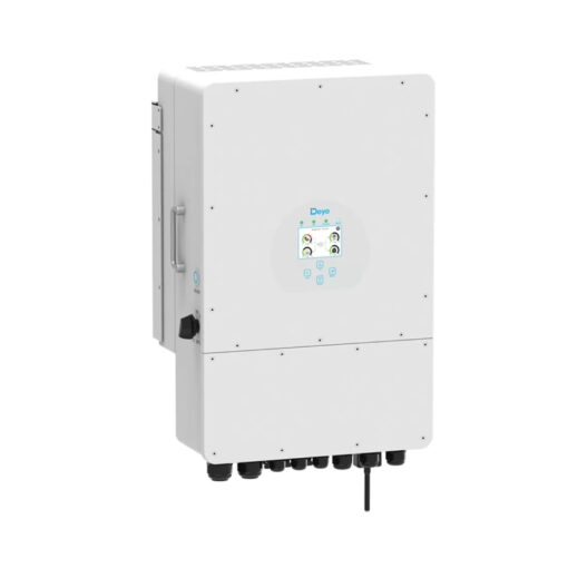 DEYE 12kW 48V Three Phase 2 MPPT Hybrid Inverter — Deye solar inverters — 279 × 422 × 702 mm (L × W × H, as supplied) — supplied by Afeef Maimun, Nairobi and Mombasa