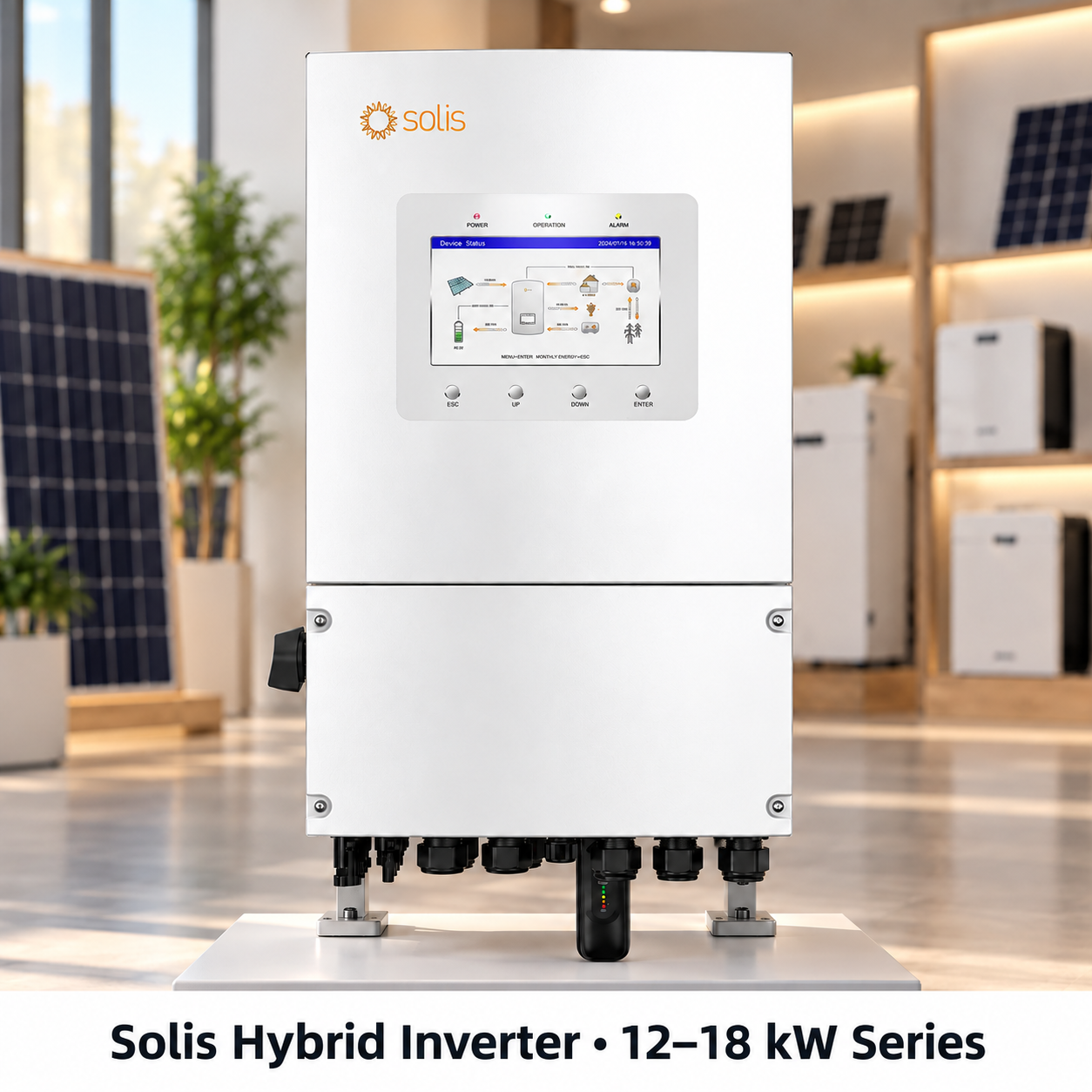 Solis S6-EH1P(12-18)K03-NV-YD-L — Solis solar inverters — supplied by Afeef Maimun, Nairobi and Mombasa