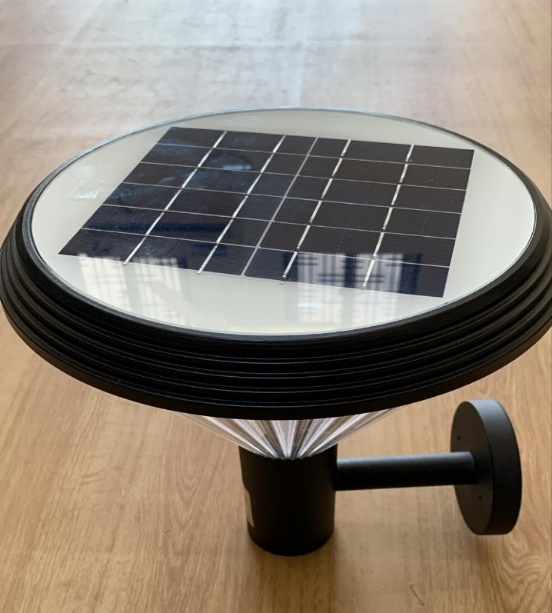 Solar Pillar Lights — solar lighting & power — supplied by Afeef Maimun, Nairobi and Mombasa
