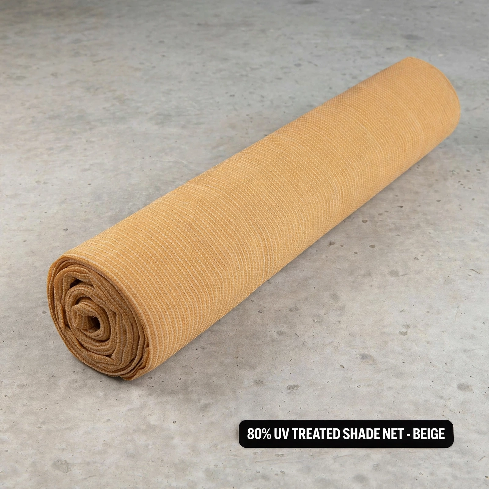 80% UV Treated Shade Net - Beige (50 m x 4 m) — shade nets — 50 m x 4 m — supplied by Afeef Maimun, Nairobi and Mombasa