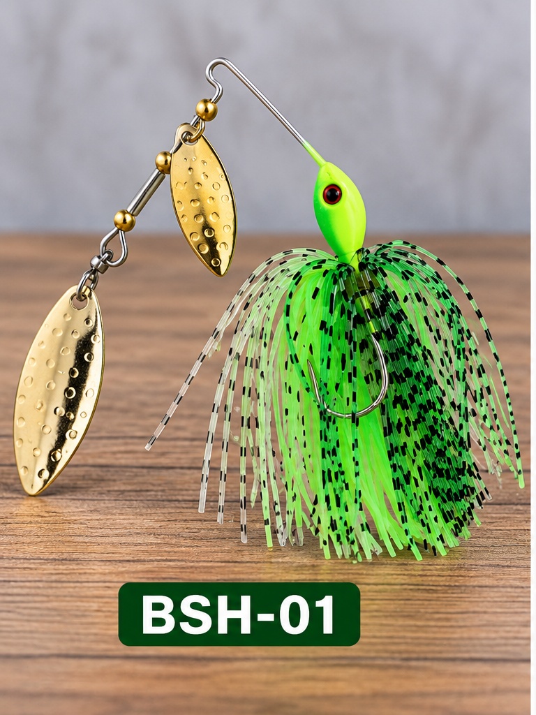 BSH-01 Bushwacker Spinnerbait — lures & baits — supplied by Afeef Maimun, Nairobi and Mombasa