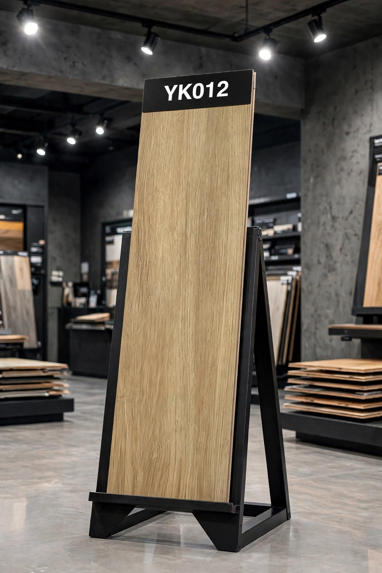 YK012 Luxury Vinyl Dry Back Flooring – Light Natural Wood — Luxury spc flooring — 914.4 × 150mm × 2.5mm — supplied by Afeef Maimun, Nairobi and Mombasa