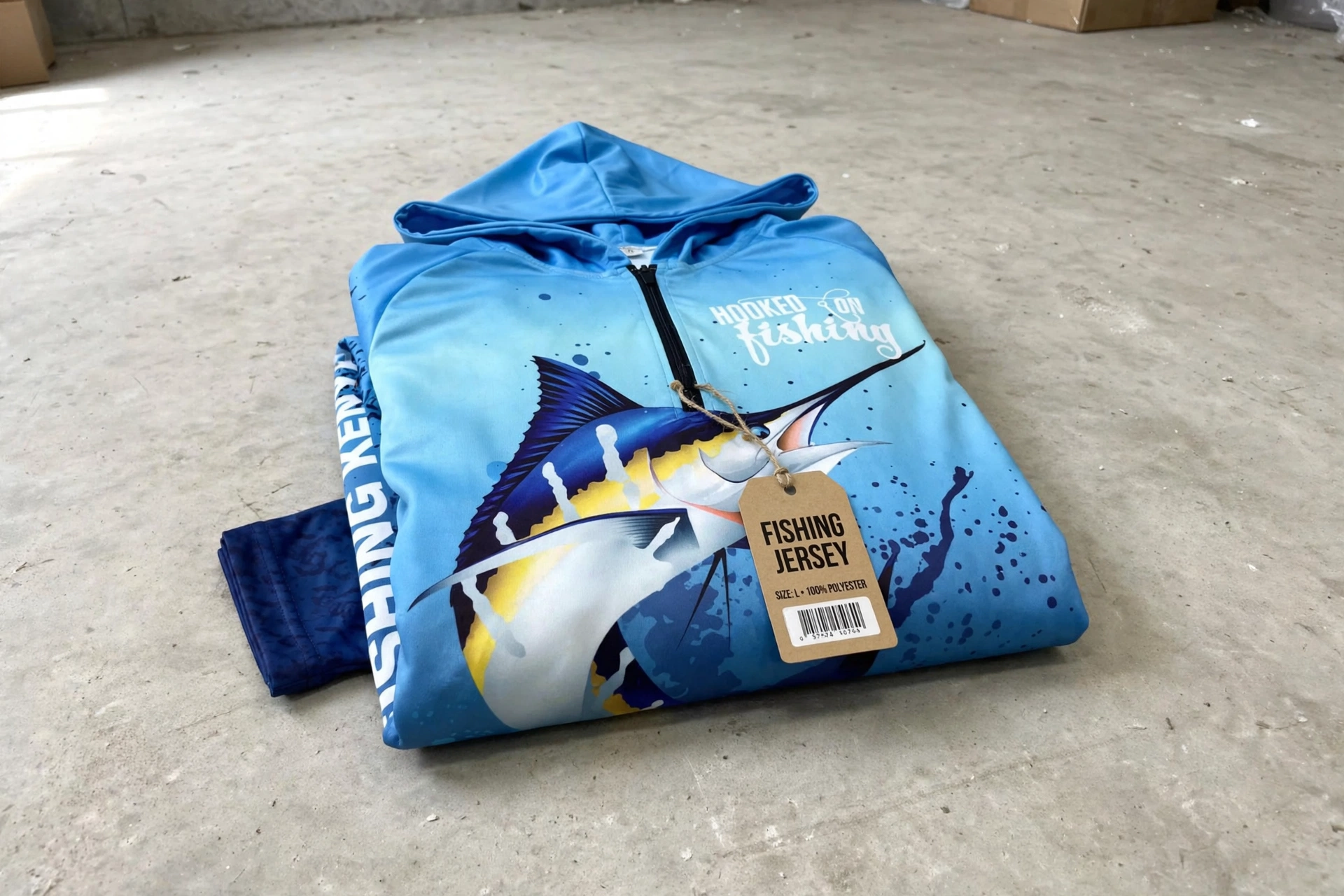 Fishing Jersey — fishing apparel — supplied by Afeef Maimun, Nairobi and Mombasa