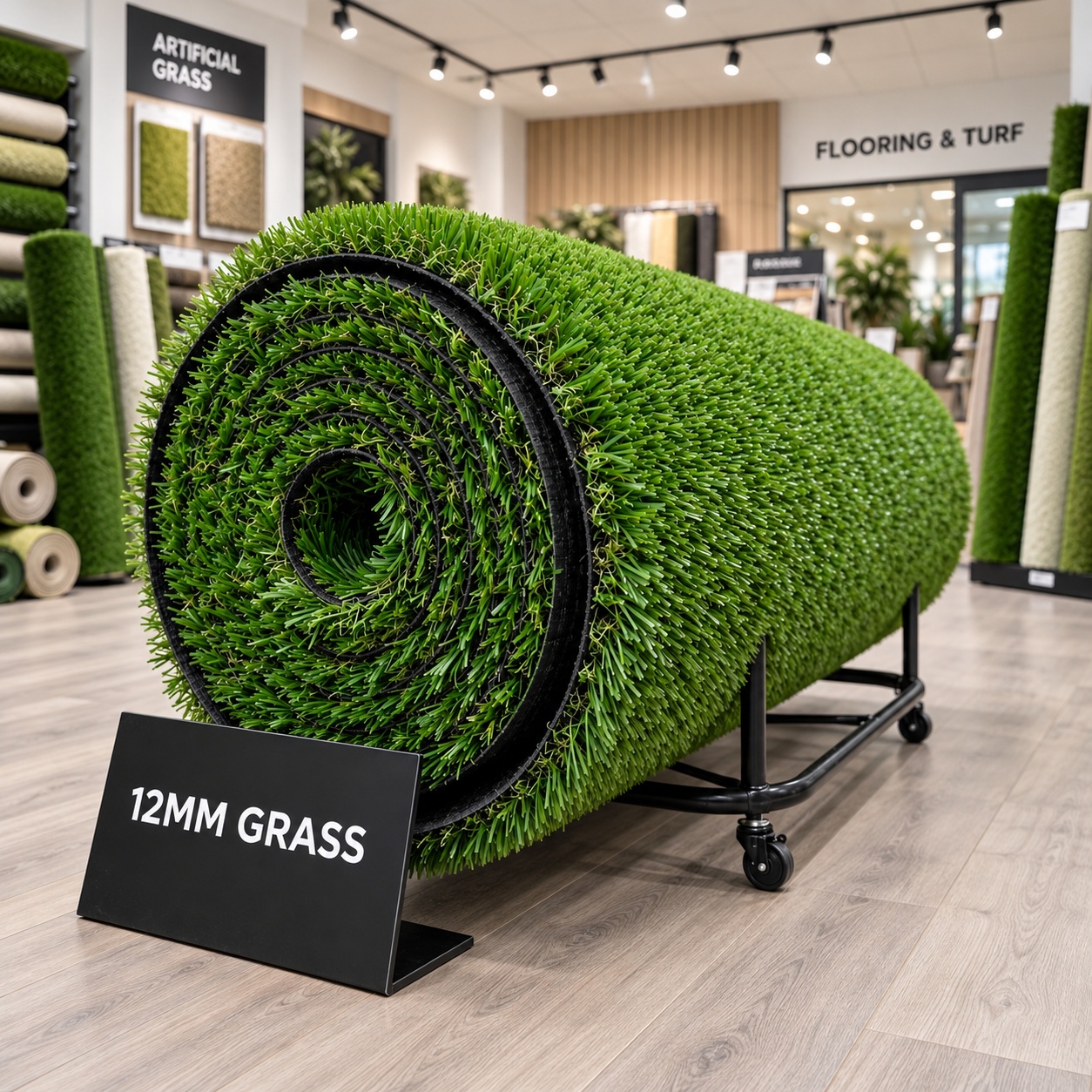 Golf Turf Panfloor 12mm — Luxury grass carpets — 2m × 25m — supplied by Afeef Maimun, Nairobi and Mombasa