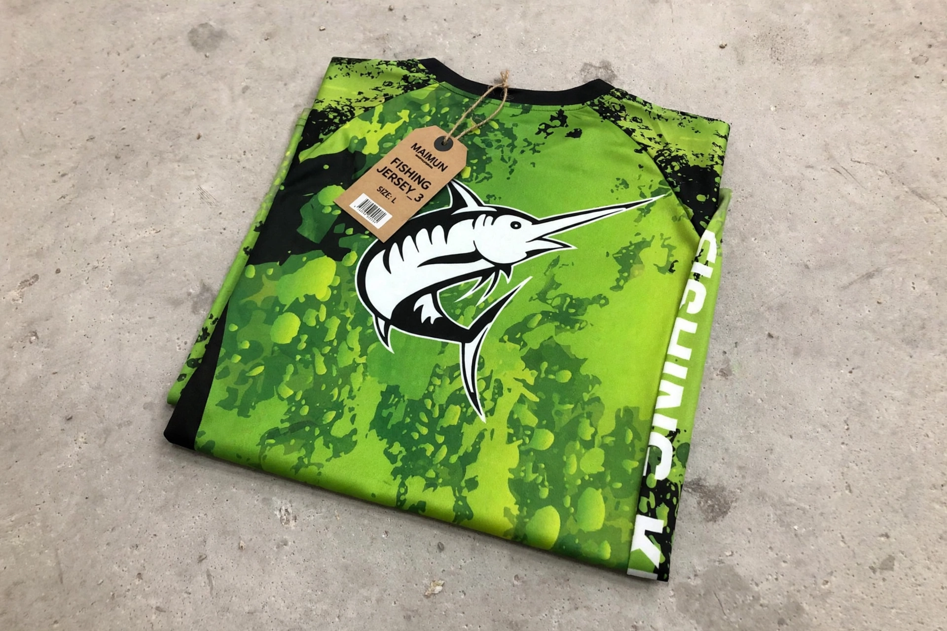Maimun Fishing Jersey 3 — fishing apparel — supplied by Afeef Maimun, Nairobi and Mombasa