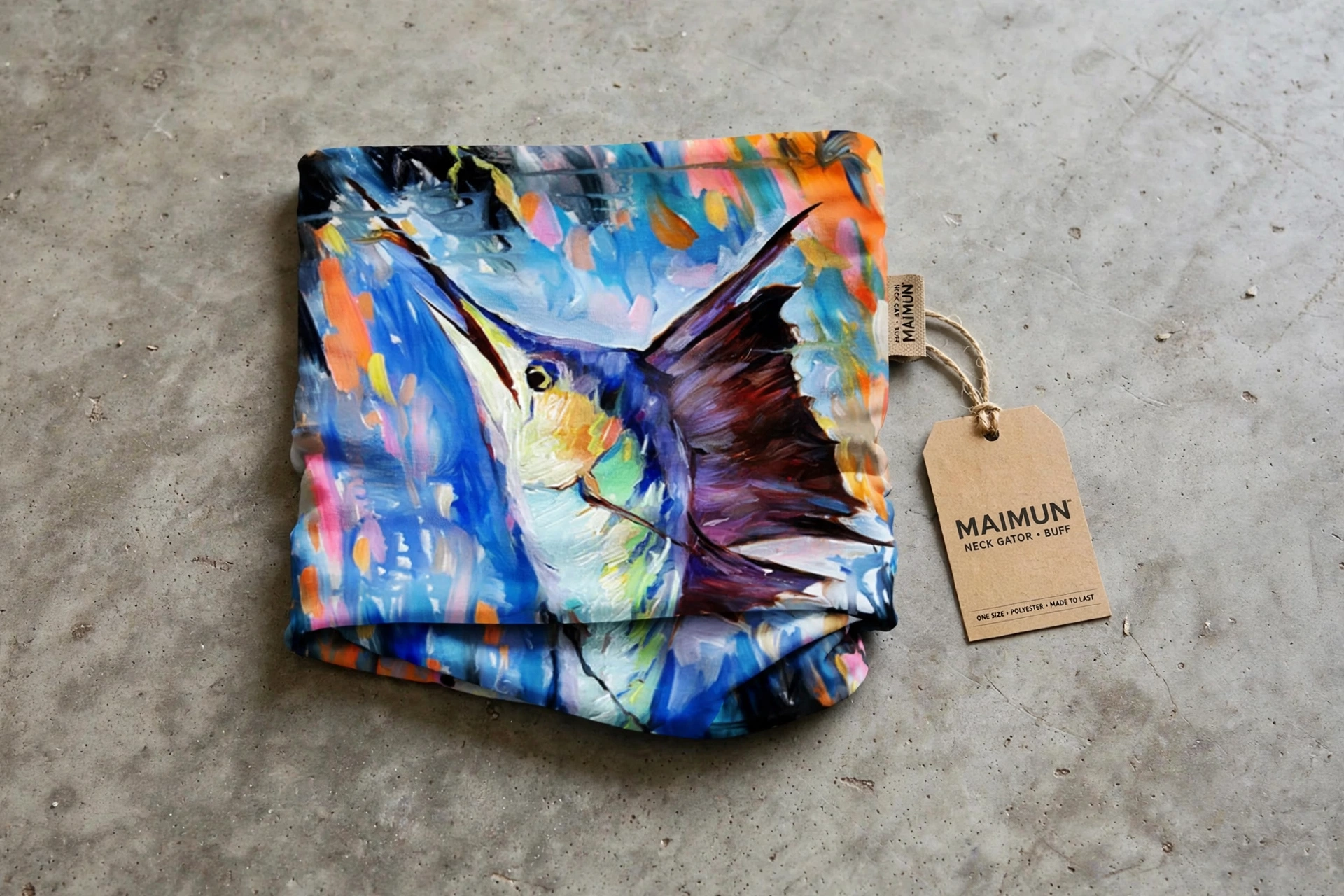 Neck Gaiter — fishing apparel — supplied by Afeef Maimun, Nairobi and Mombasa