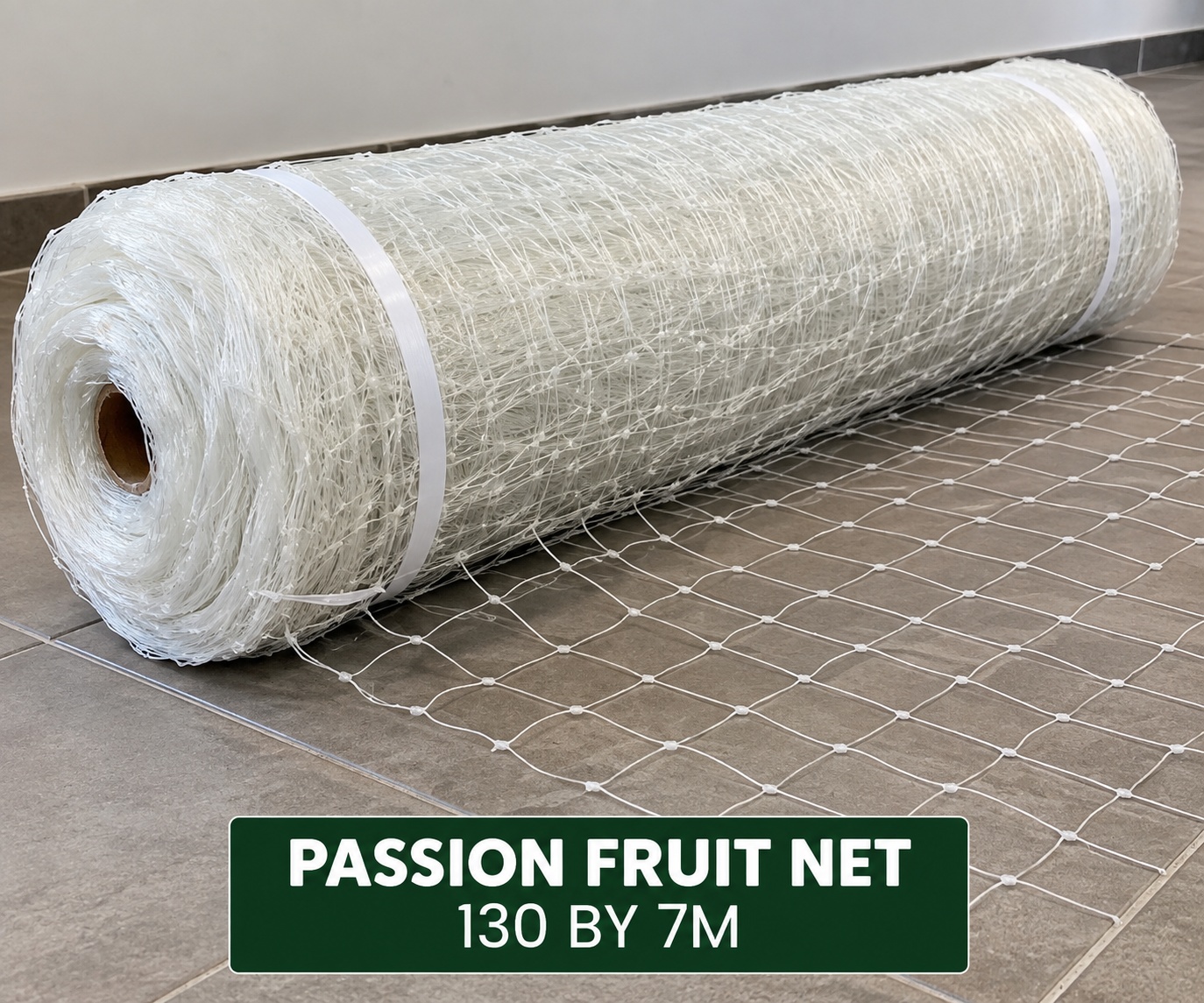 Passion Fruit Net — agricultural nets — 130M*7M — supplied by Afeef Maimun, Nairobi and Mombasa