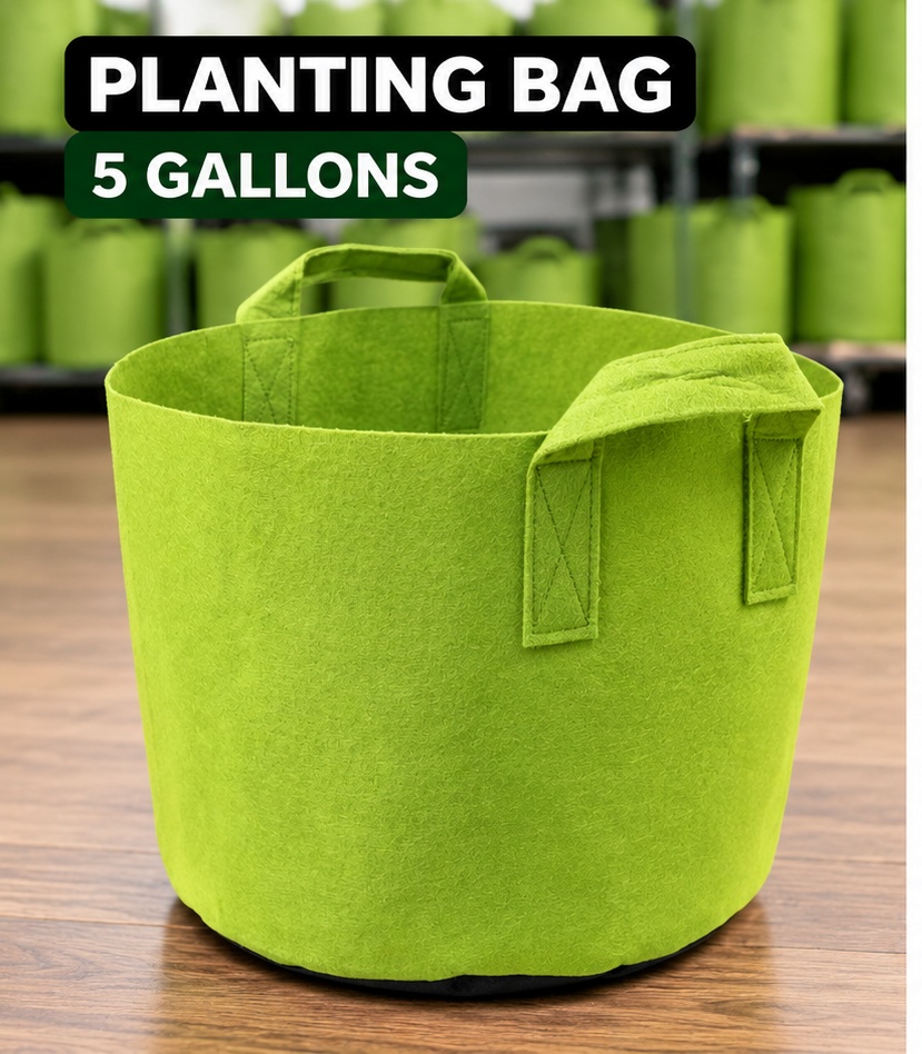 Planting Bag Green — gardening and irrigation — 5 GALLONS — supplied by Afeef Maimun, Nairobi and Mombasa