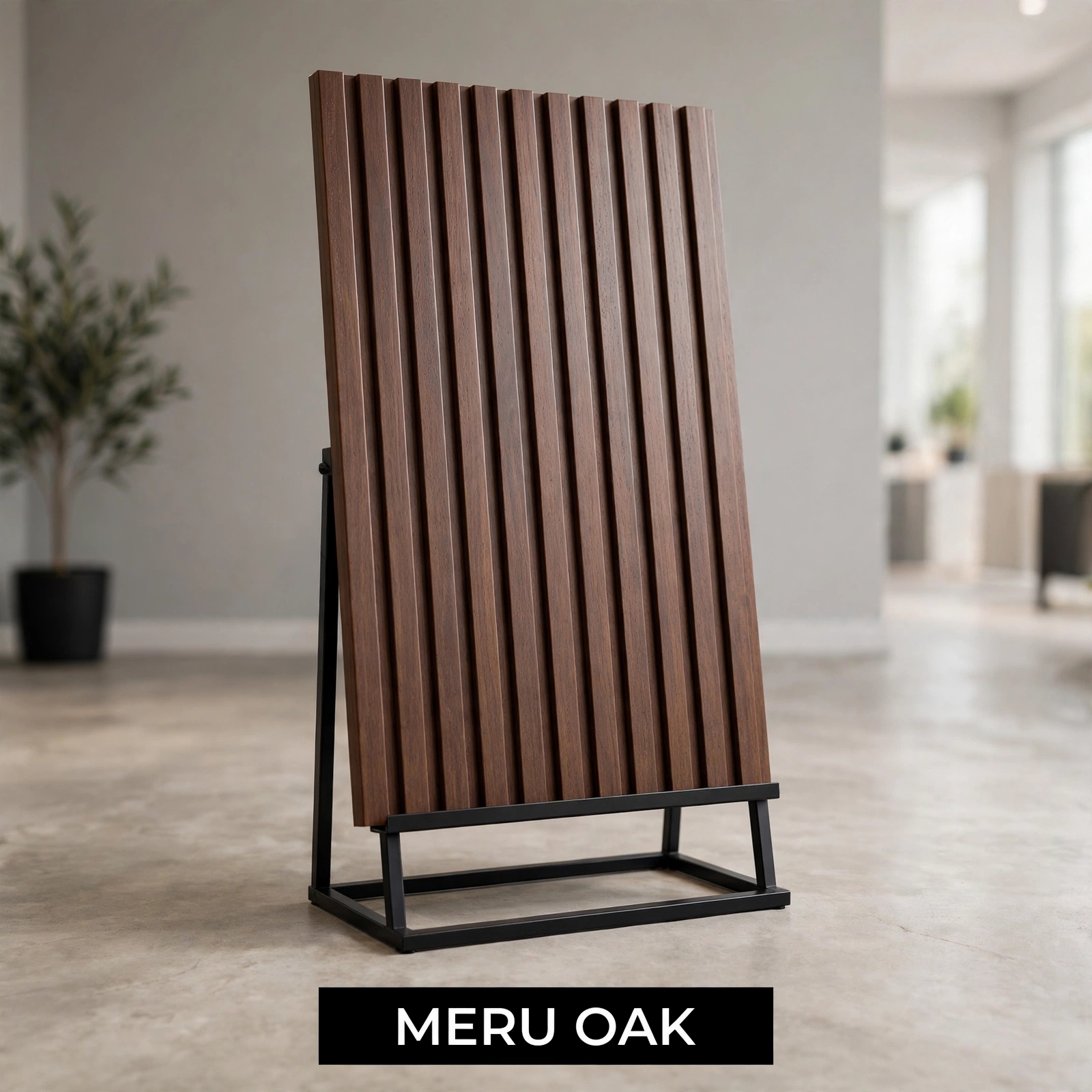 PS Meru Oak — Luxury wpc fluted wall panels — 2500*188mm — supplied by Afeef Maimun, Nairobi and Mombasa