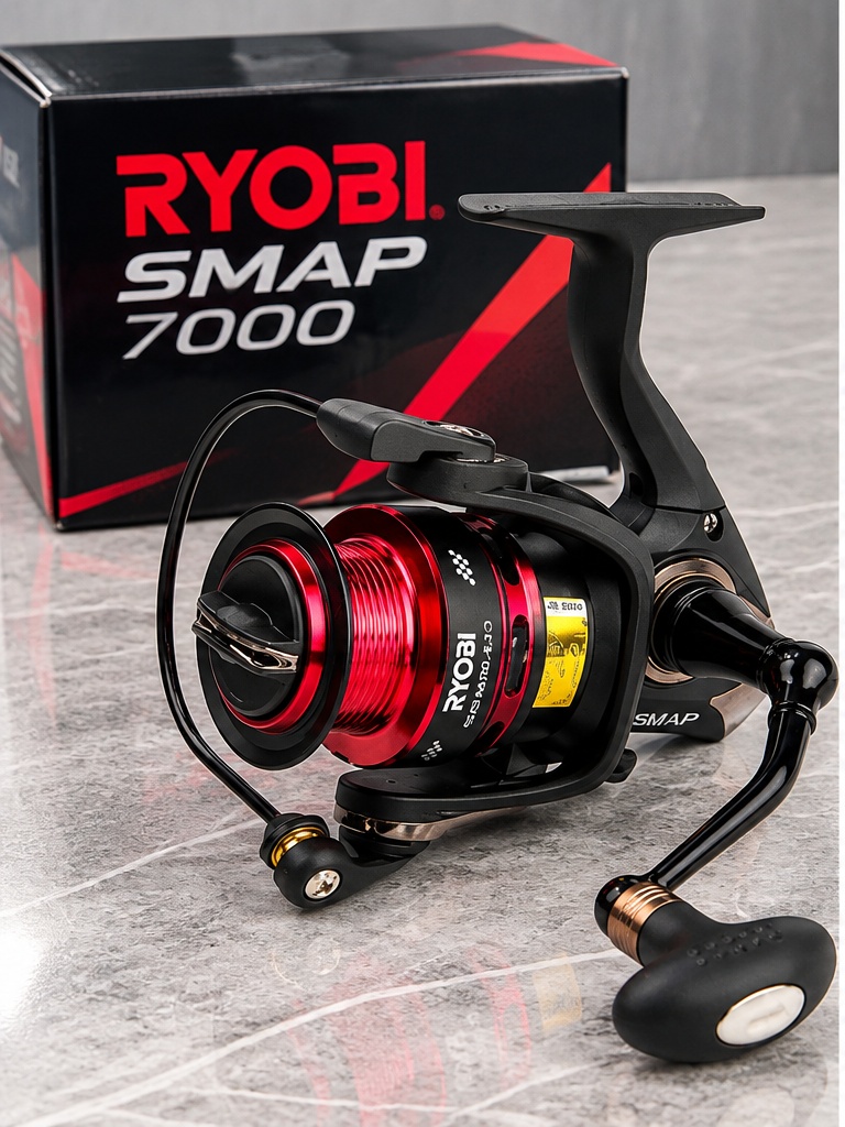Ryobi Smap 7000- Reliable Mid Range Spinning for Versatile Angling — reels — supplied by Afeef Maimun, Nairobi and Mombasa