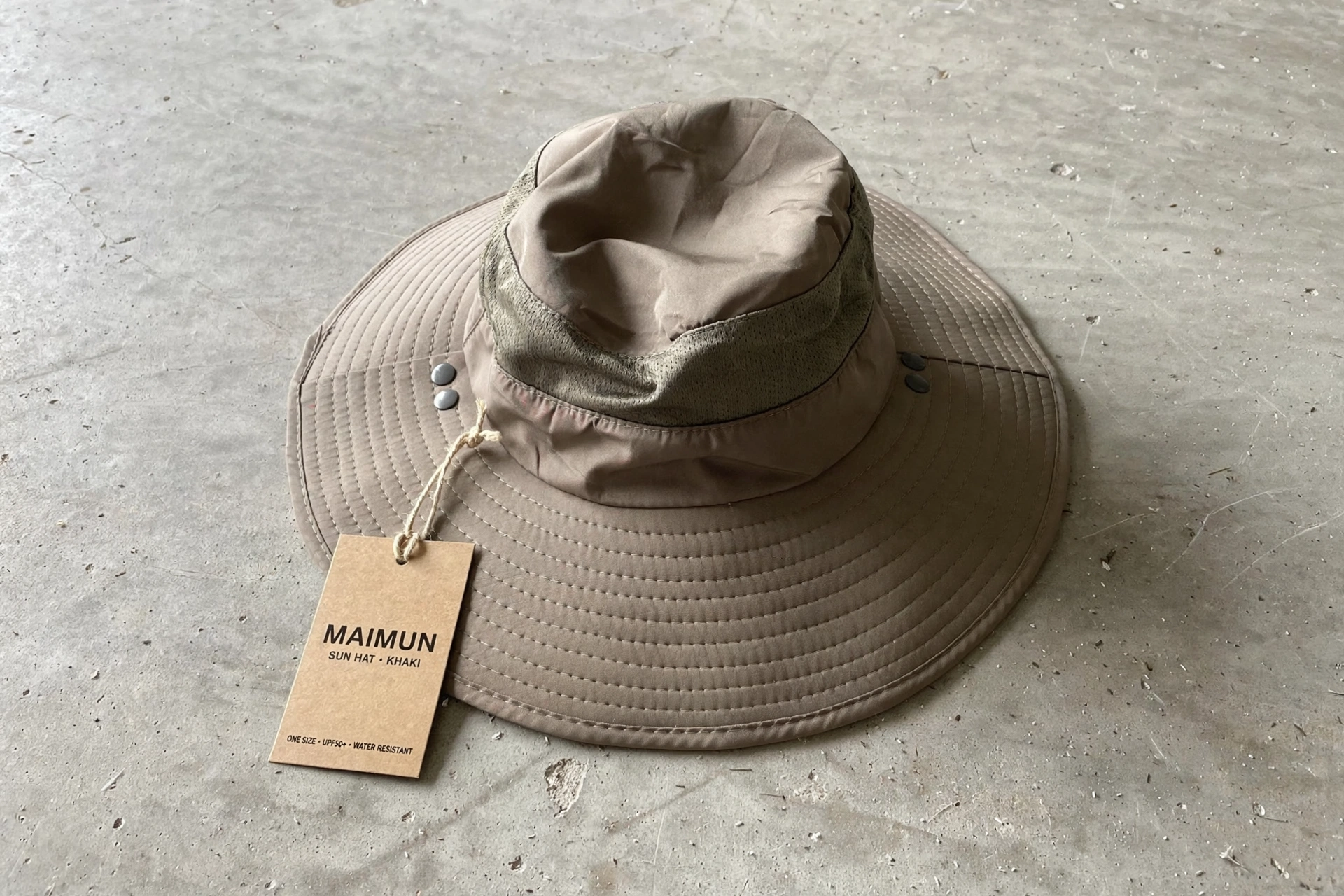 Sun Hat — fishing apparel — supplied by Afeef Maimun, Nairobi and Mombasa