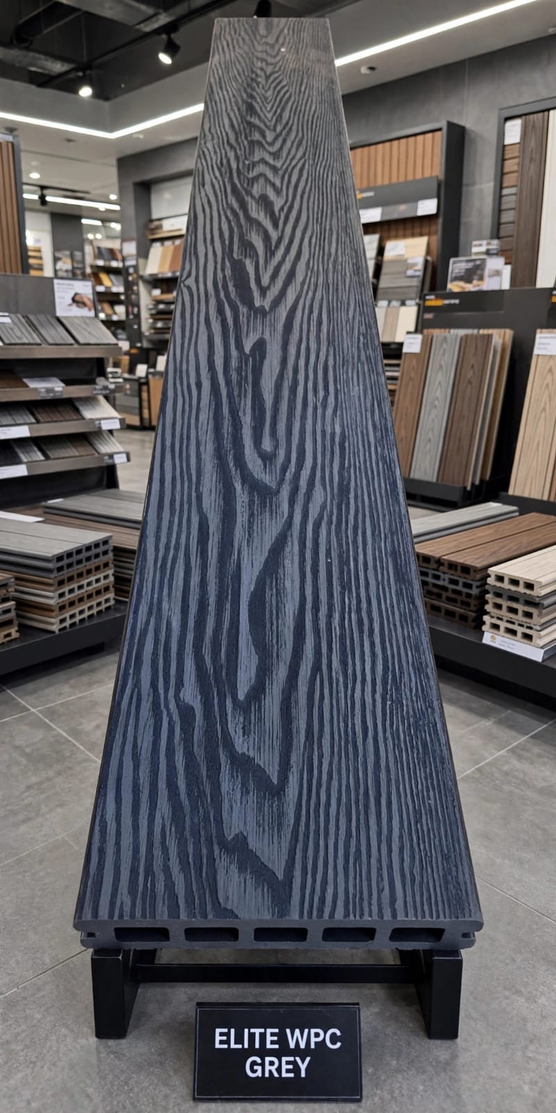 Grey — Elite wpc decking — 2200*146*22mm — supplied by Afeef Maimun, Nairobi and Mombasa